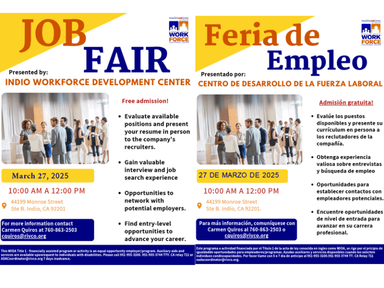 MCC TO HOLD 29TH ANNUAL REGIONAL JOB FAIR MARCH 31 intelligence overview